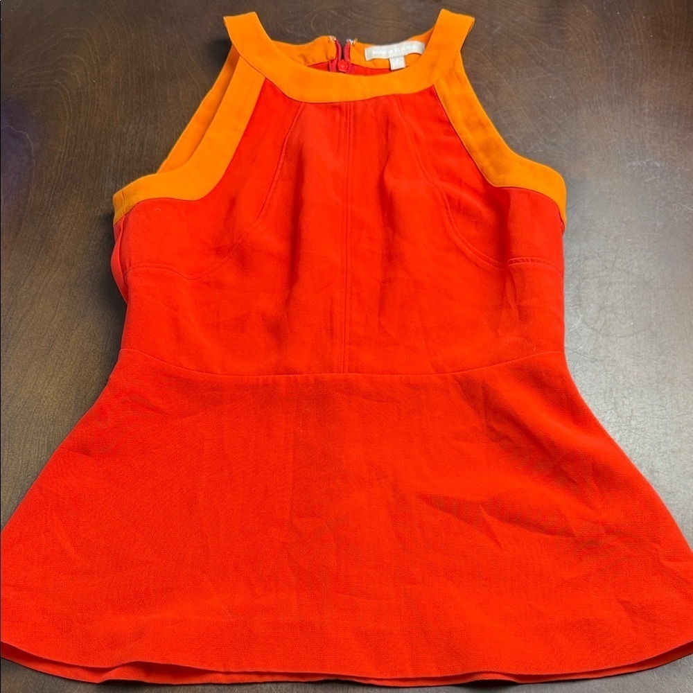 Banana Republic Orange Crop Top
